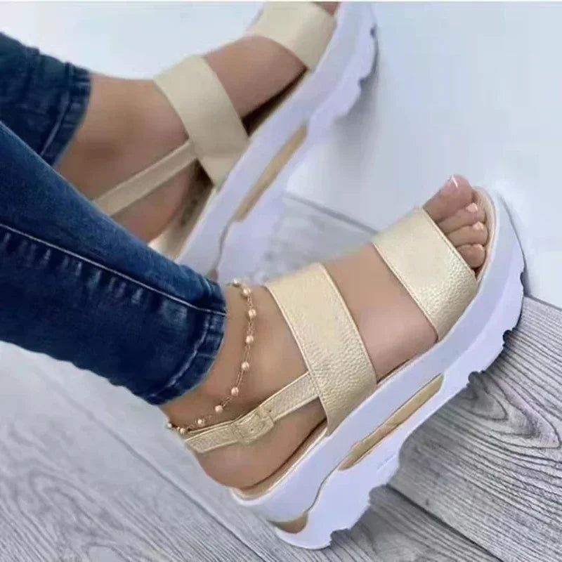 Women Sandals Lightweight Heels Sandals Summer