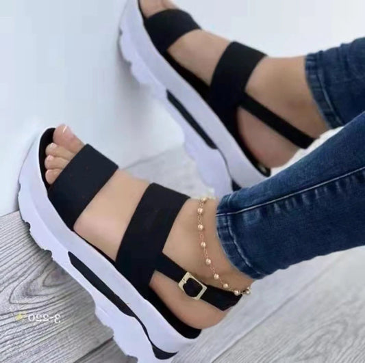 Women Sandals Lightweight Heels Sandals Summer