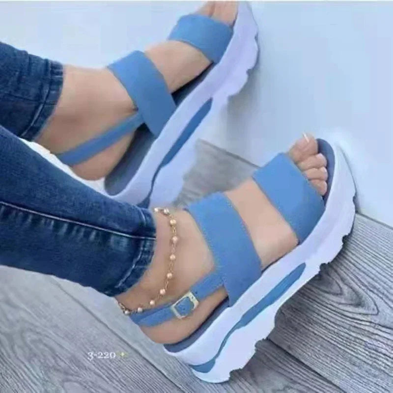 Women Sandals Lightweight Heels Sandals Summer