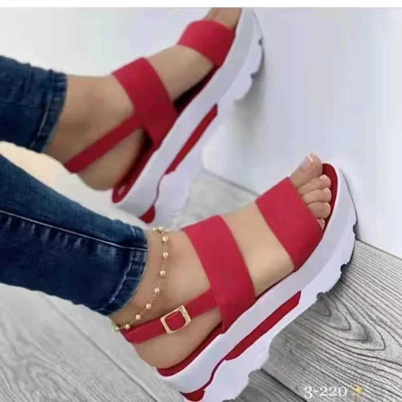 Women Sandals Lightweight Heels Sandals Summer